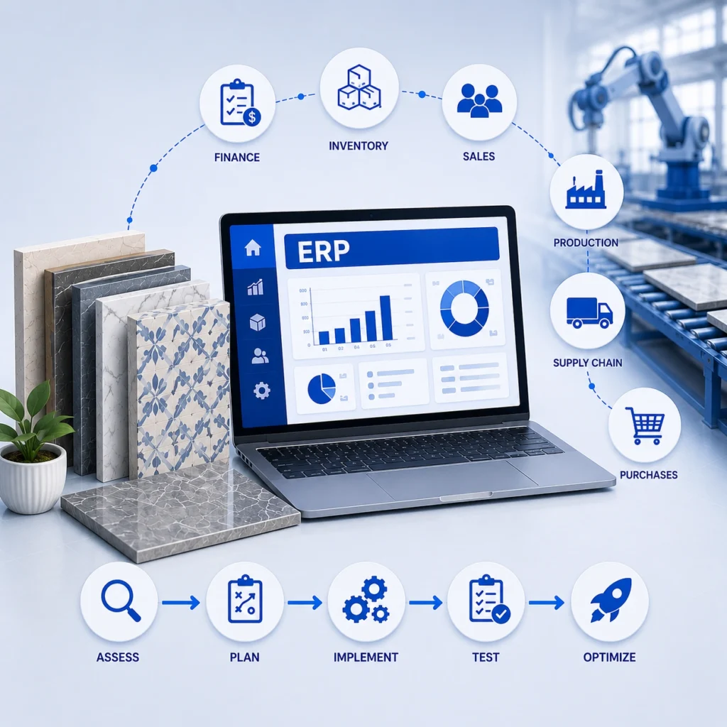 ERP Implementation for Tile Manufacturers