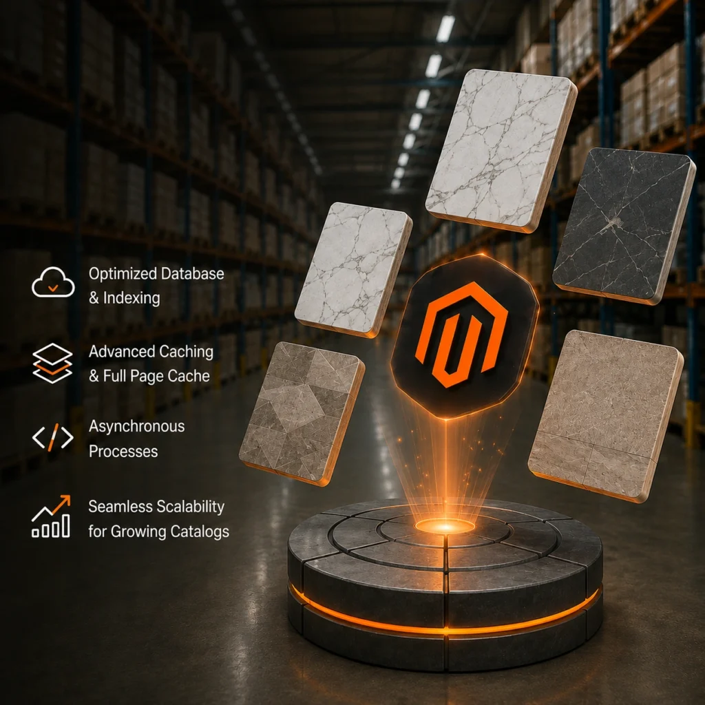 How Magento Handles Large Flooring and Tile Product Catalogs