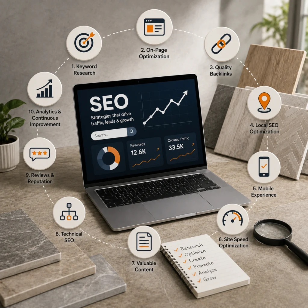 SEO Strategies for Flooring Companies