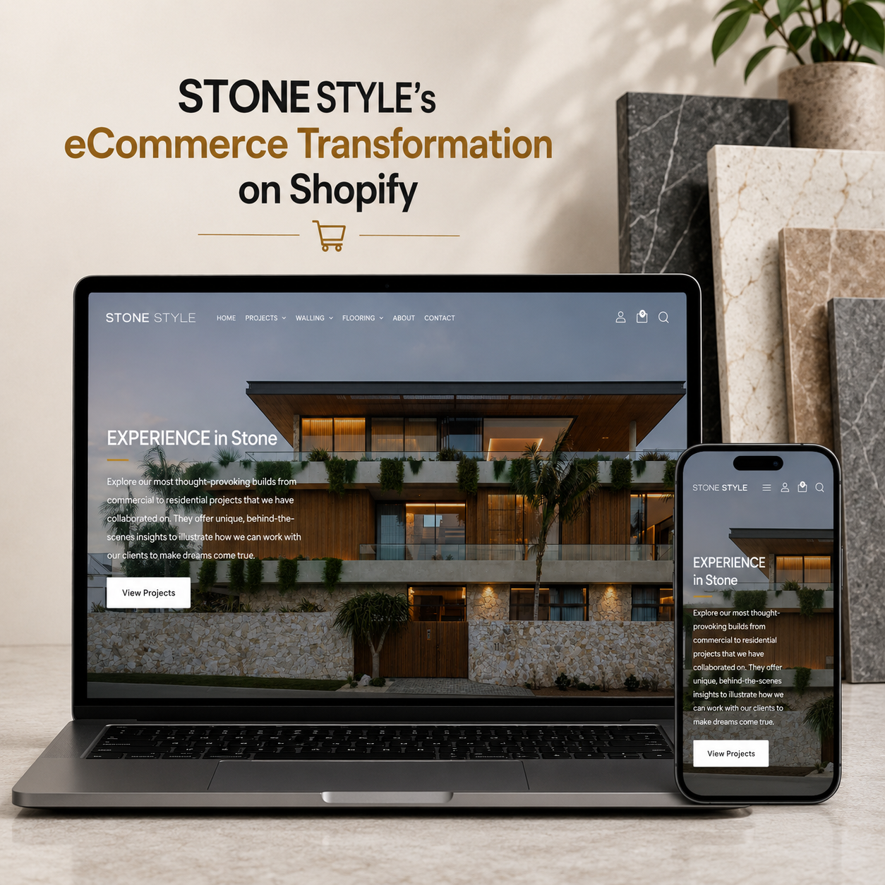 How We Built a High-Performing Shopify Store for STONE STYLE’s Wall & Flooring Products