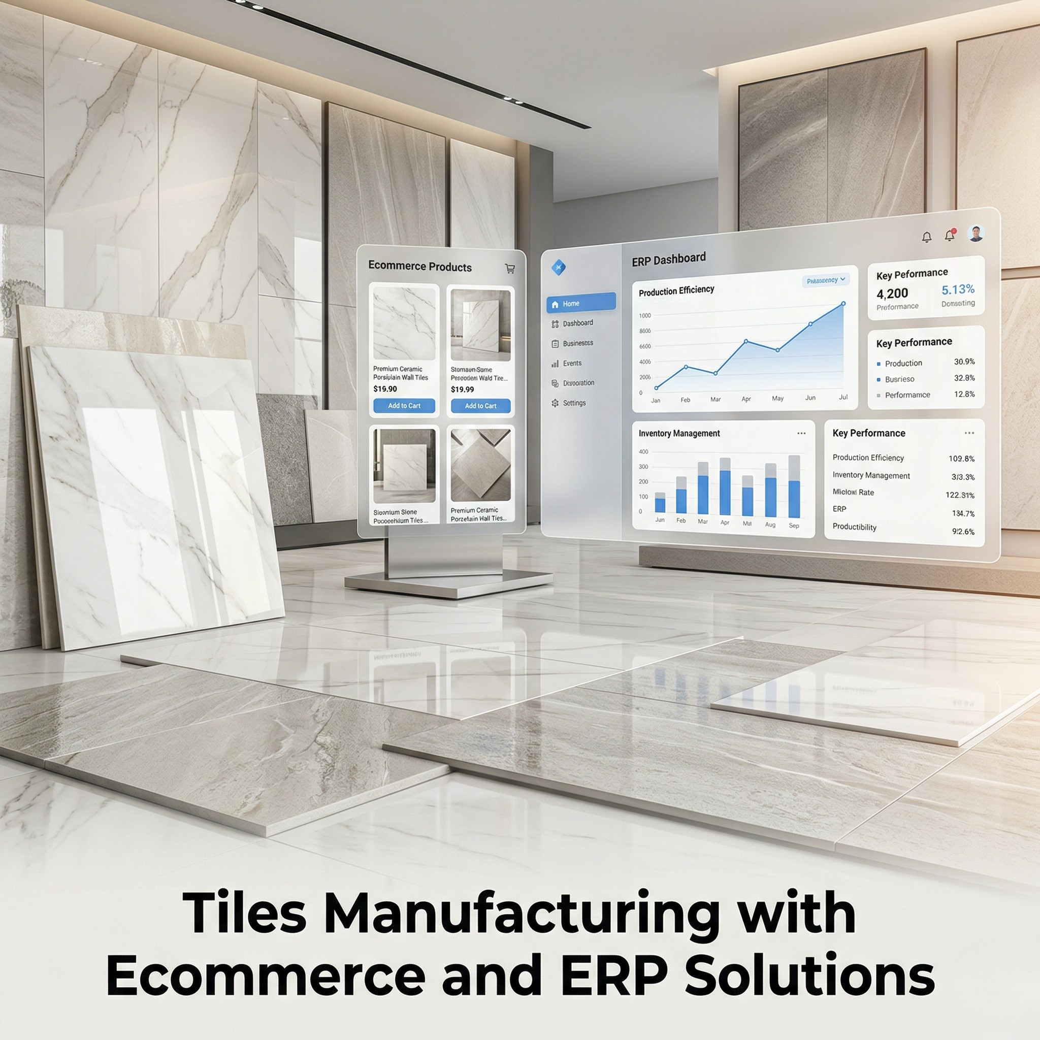 Transforming Tiles Manufacturing with Ecommerce and ERP Solutions